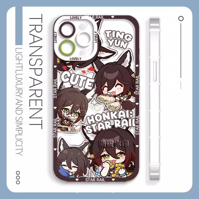 蘋果 系列崩壞星穹鐵道 天使眼透明防摔軟殼