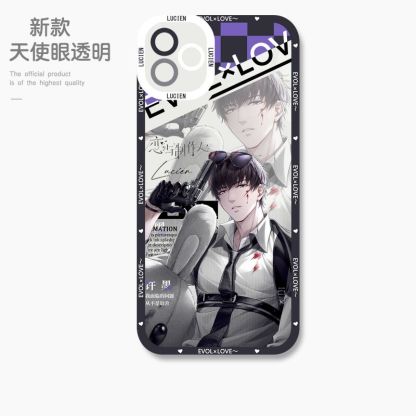 蘋果 系列鬼滅之刃天使眼透明防摔軟殼
