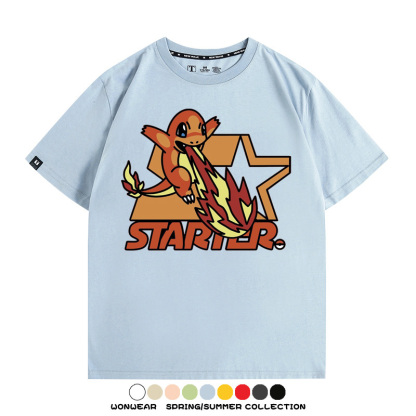 精靈寶可夢Q版動漫周邊短袖T恤