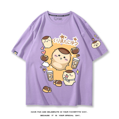 Chiikawa 2024親子情侶男女同款 T恤