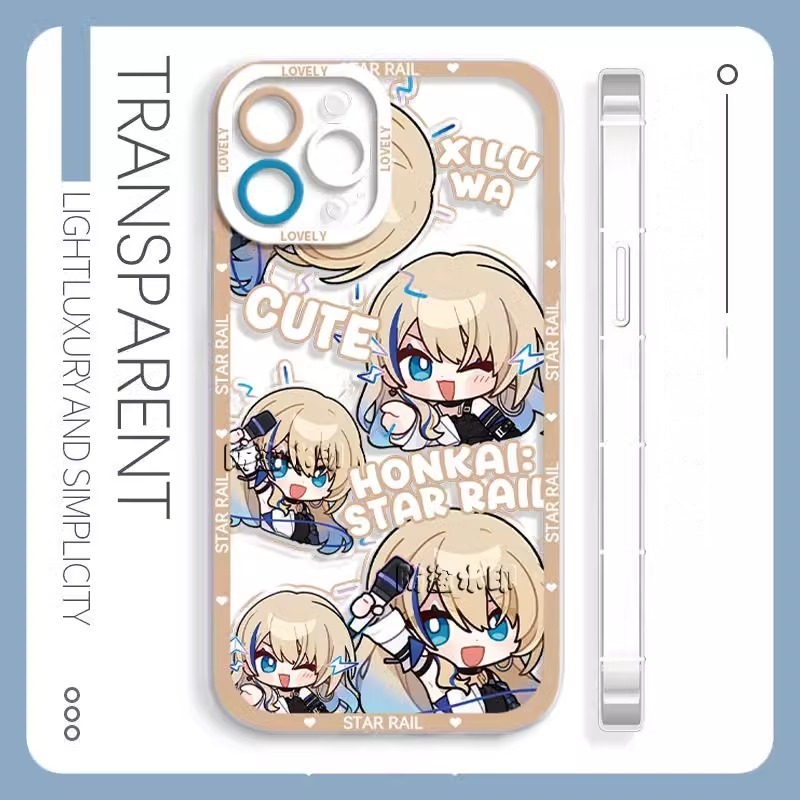 蘋果 系列崩壞星穹鐵道 天使眼透明防摔軟殼