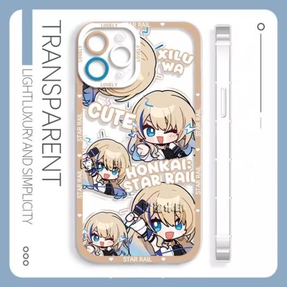 蘋果 系列崩壞星穹鐵道 天使眼透明防摔軟殼