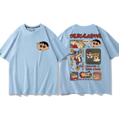 蠟筆小新 2024親子情侶男女同款 T恤