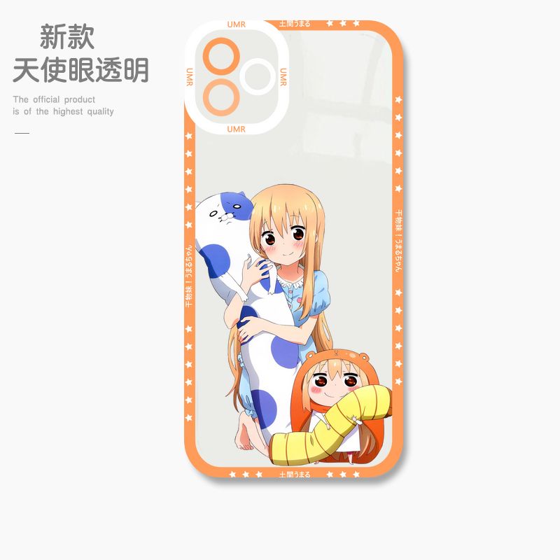 蘋果 系列乾物妹小埋天使眼透明防摔軟殼