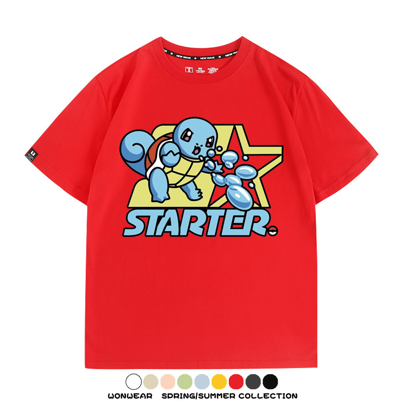 精靈寶可夢Q版動漫周邊短袖T恤