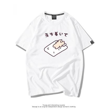 每日一貓 2024親子情侶男女同款 T恤