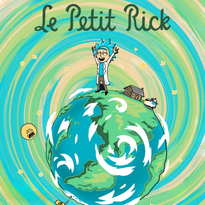 瑞克和莫蒂聯名 親子情侶裝寬鬆短袖T