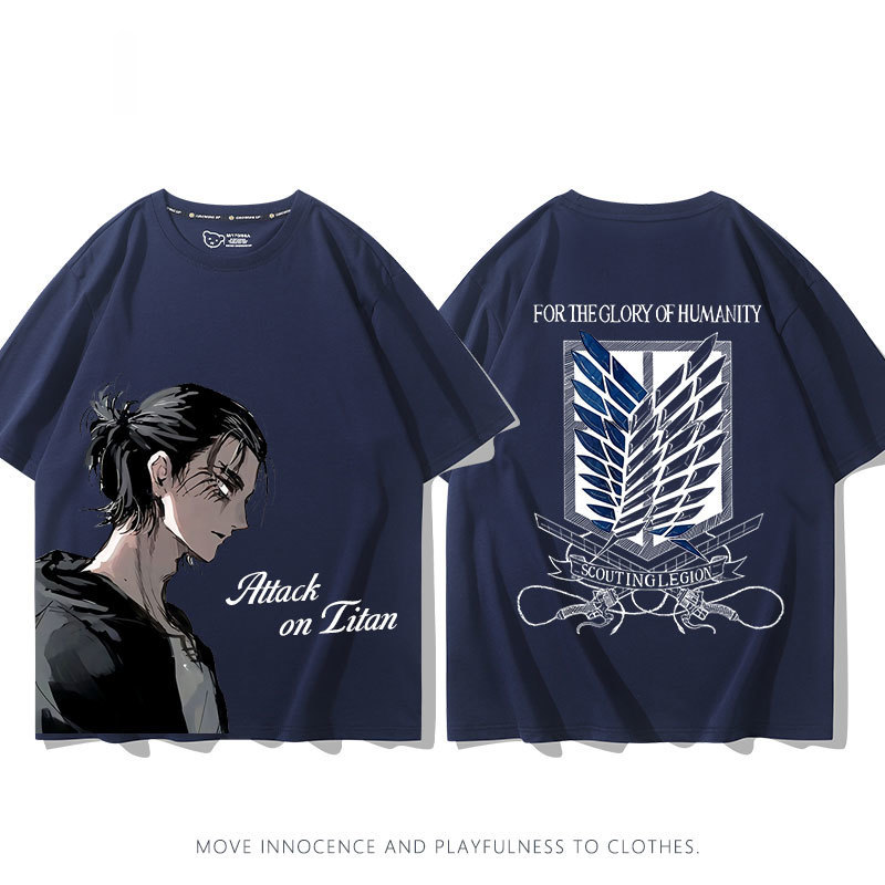 進擊的巨人 2024親子情侶男女同款 T恤