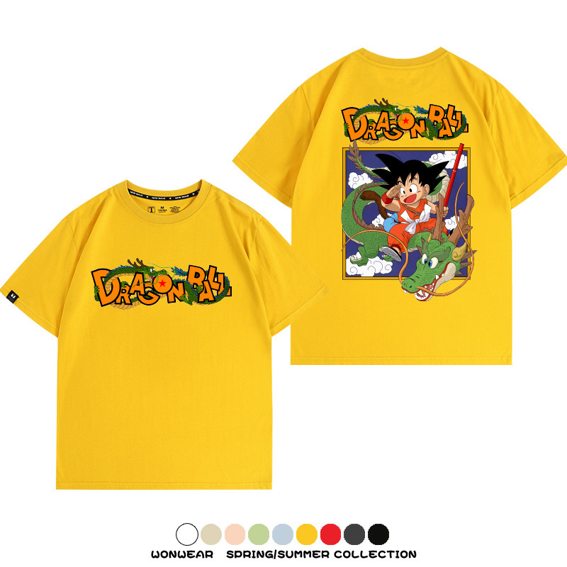 七龍珠 動漫周邊寬鬆百搭純棉短袖t-shirt