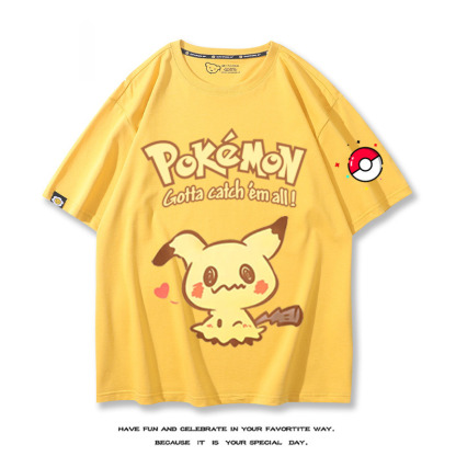 Q版精靈寶可夢 2024親子情侶男女同款 T恤