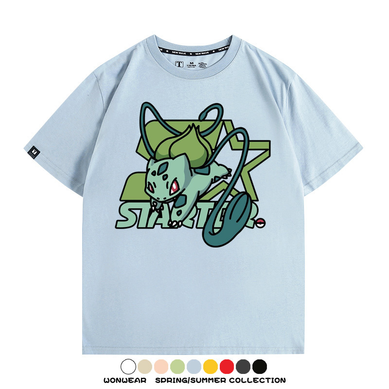 精靈寶可夢Q版動漫周邊短袖T恤