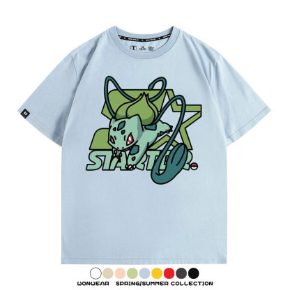 精靈寶可夢Q版動漫周邊短袖T恤