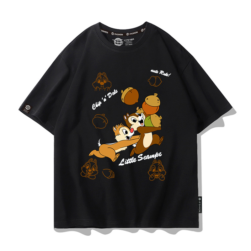 奇奇蒂蒂 2024親子情侶男女同款 T恤