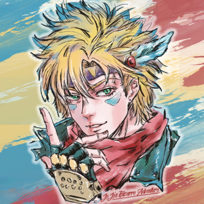 JOJO的奇妙冒險 親子情侶裝寬鬆短袖T