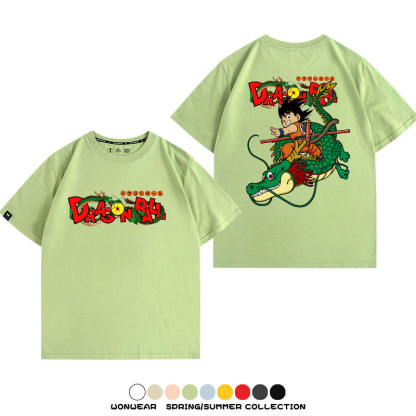 七龍珠 動漫周邊寬鬆百搭純棉短袖t-shirt