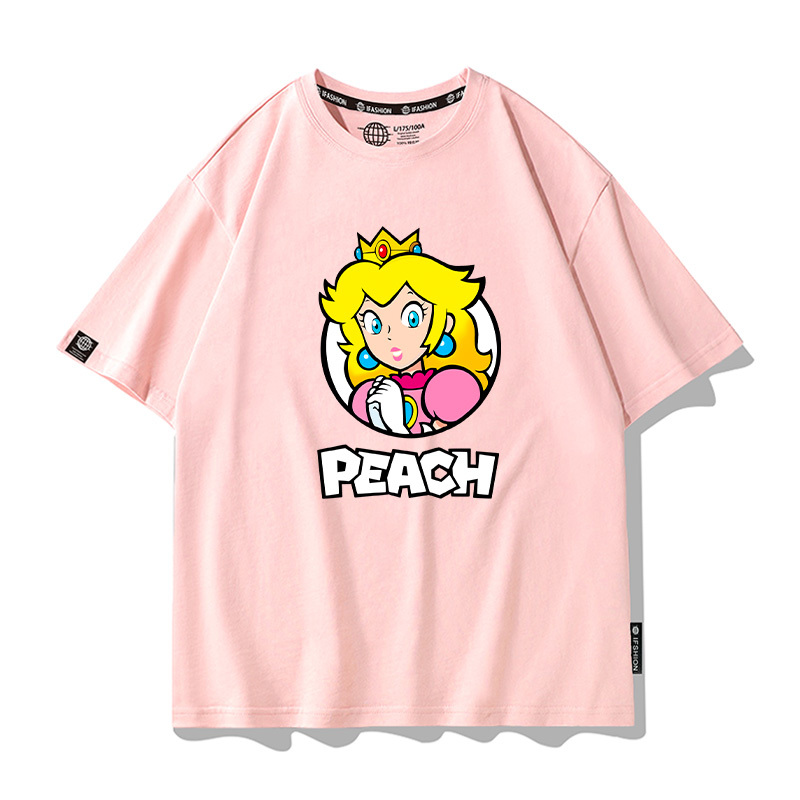 馬里奧 2024親子情侶男女同款 T恤