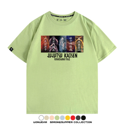 咒術迴戰領域展開 親子情侶裝寬鬆短袖T