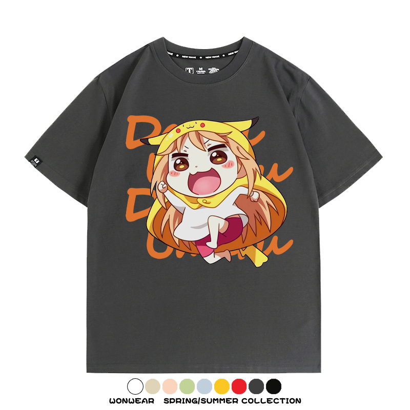 乾物妹小埋聯名寶可夢 親子情侶裝寬鬆短袖T