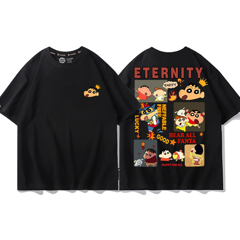 蠟筆小新 2024親子情侶男女同款 T恤