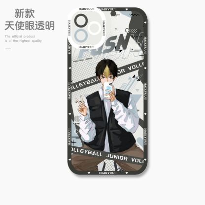 蘋果 系列排球少年 天使眼透明防摔軟殼