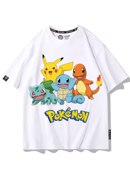 精靈寶可夢 2024親子情侶男女同款 T恤