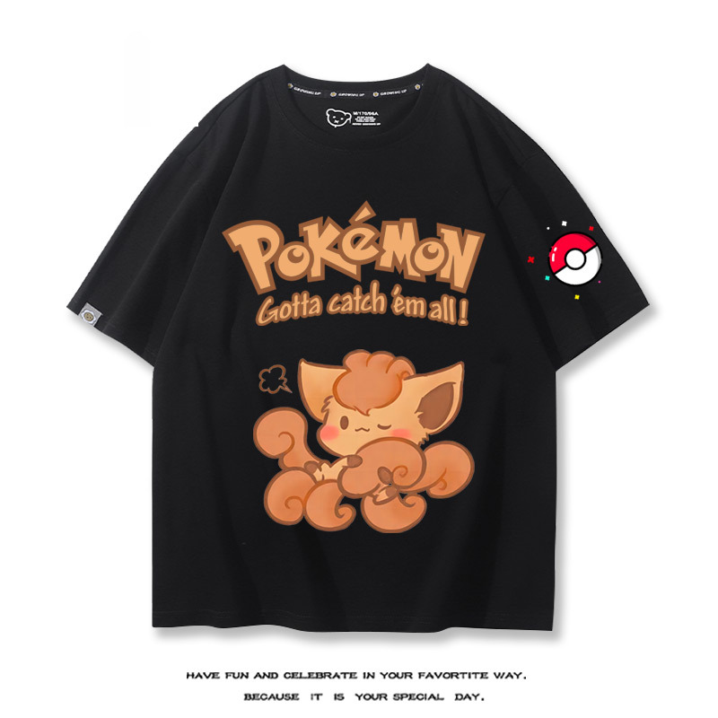Q版精靈寶可夢 2024親子情侶男女同款 T恤
