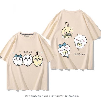 Chiikawa 2024親子情侶男女同款 T恤