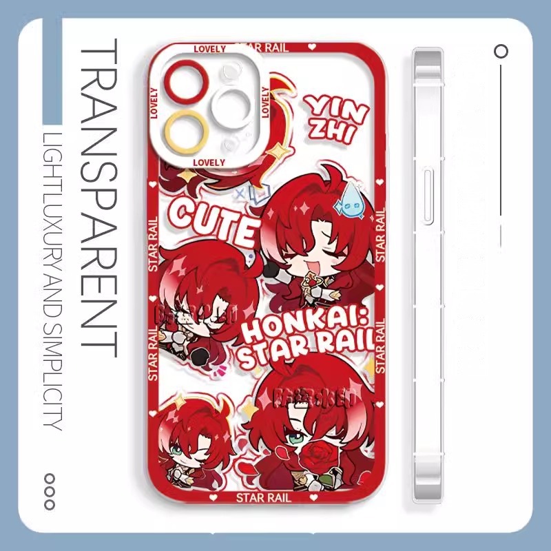 蘋果 系列崩壞星穹鐵道 天使眼透明防摔軟殼