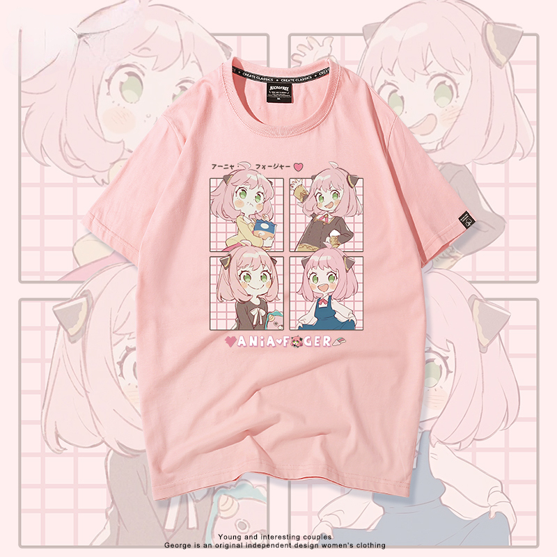 間諜家家酒 2024親子情侶男女同款 T恤