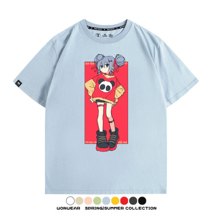 MIKU曲繪初音未來 親子情侶裝寬鬆短袖T