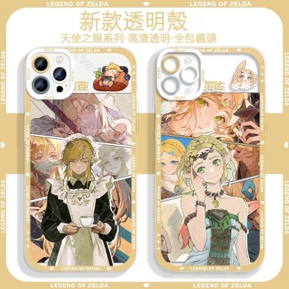 蘋果 系列薩爾達傳說天使眼透明防摔軟殼