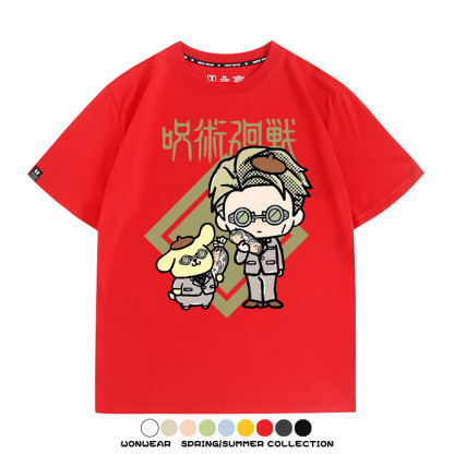 咒術迴戰聯名三麗鷗 親子情侶裝寬鬆短袖T