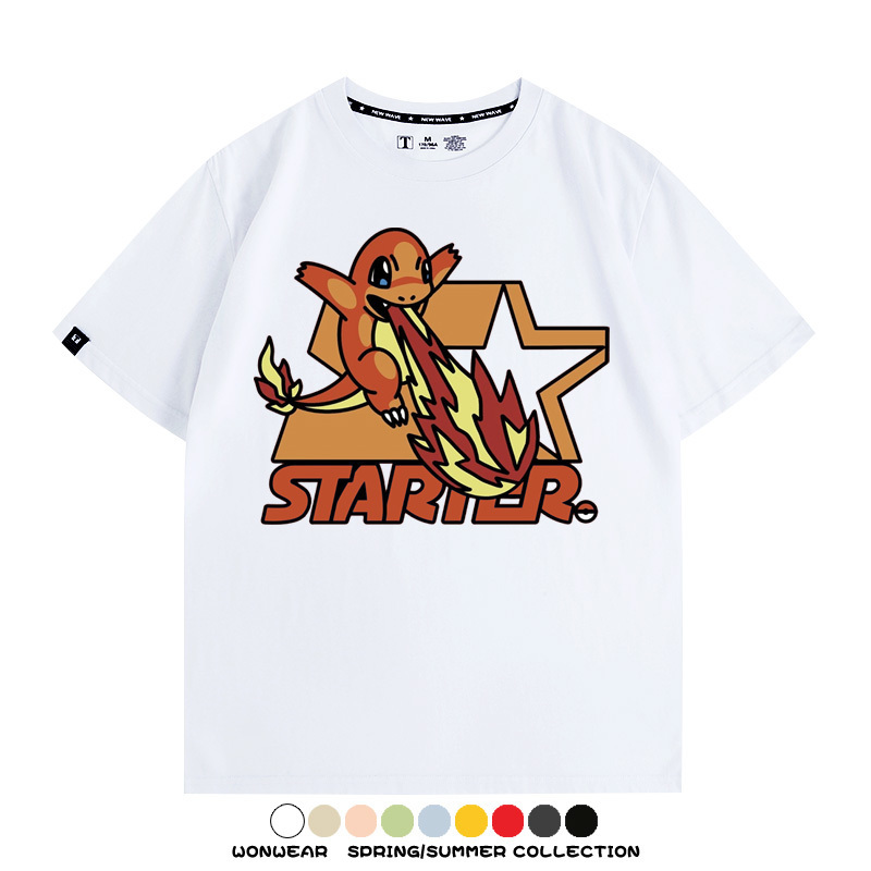 精靈寶可夢Q版動漫周邊短袖T恤