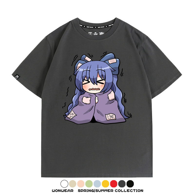 東方project憑依華 親子情侶裝寬鬆短袖T