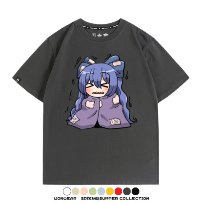 東方project憑依華 親子情侶裝寬鬆短袖T
