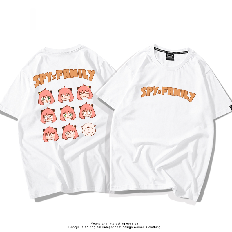 間諜家家酒 2024親子情侶男女同款 T恤
