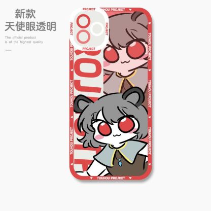 蘋果 系列Q版東方Project 天使眼透明防摔軟殼