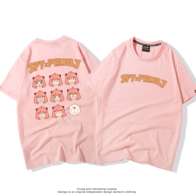 間諜家家酒 2024親子情侶男女同款 T恤