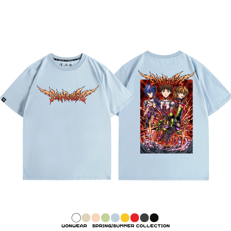 潮牌EVA聯名 親子情侶裝寬鬆短袖T