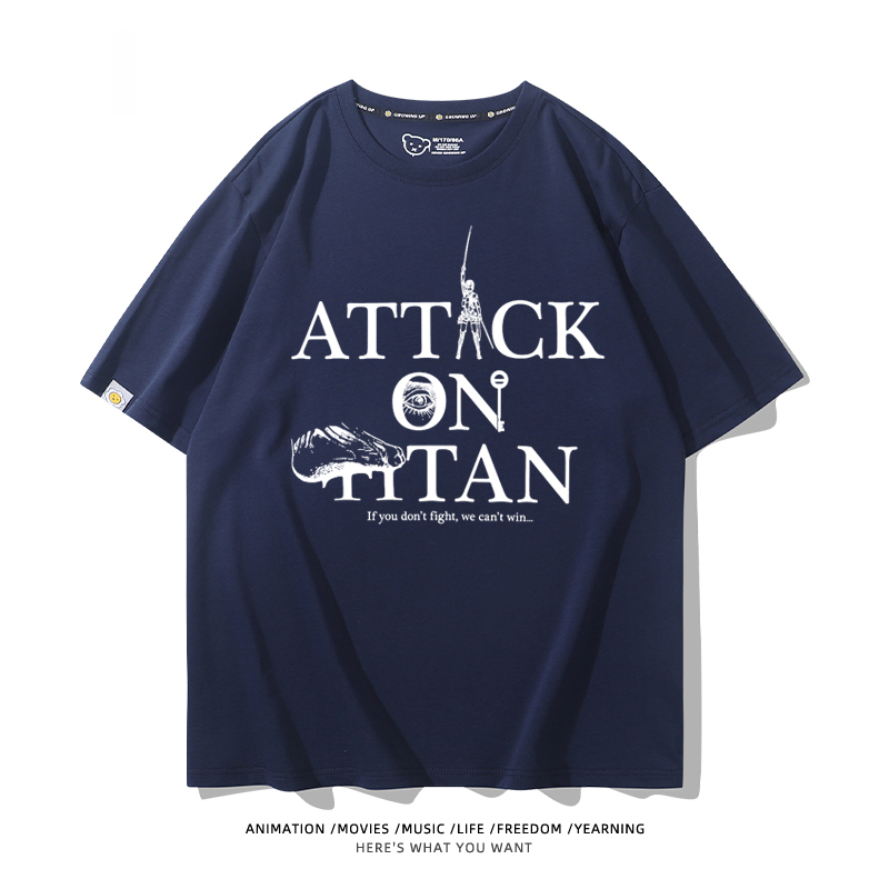 進擊的巨人 2024親子情侶男女同款 T恤