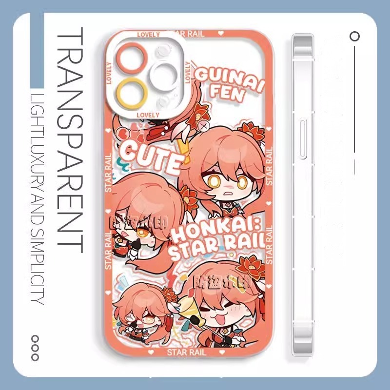 蘋果 系列崩壞星穹鐵道 天使眼透明防摔軟殼