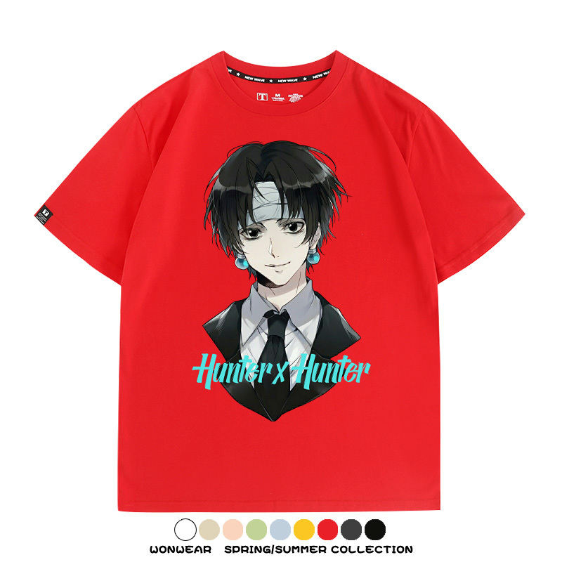 全職獵人西索庫洛洛動漫周邊短袖T恤