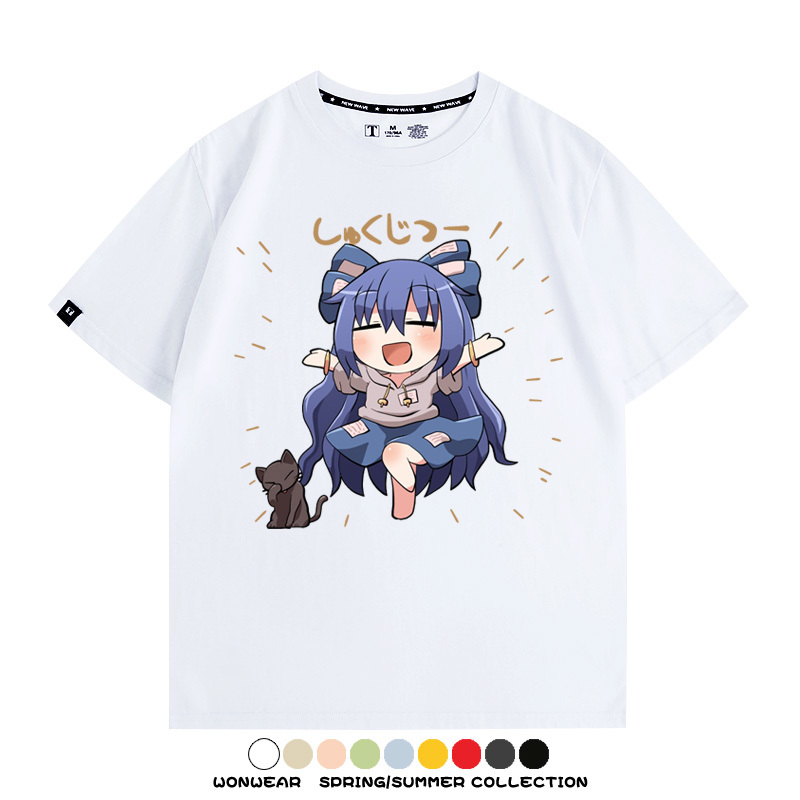 東方project憑依華 親子情侶裝寬鬆短袖T