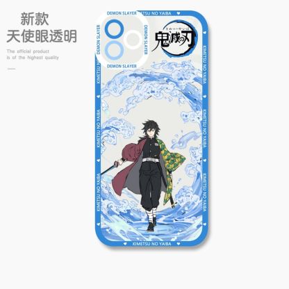 蘋果 系列鬼滅之刃天使眼透明防摔軟殼