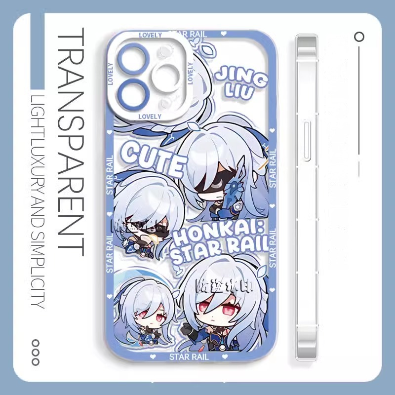 蘋果 系列崩壞星穹鐵道 天使眼透明防摔軟殼