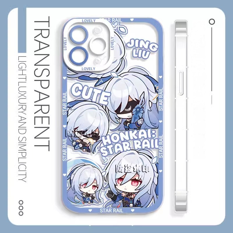 蘋果 系列崩壞星穹鐵道 天使眼透明防摔軟殼