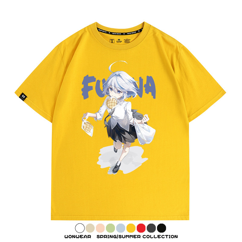 原神芙寧娜 親子情侶裝寬鬆短袖T