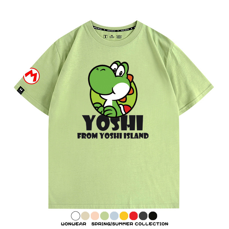 超級瑪利歐兄弟聯名 親子情侶寬鬆短袖T