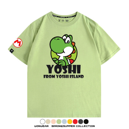 超級瑪利歐兄弟聯名 親子情侶寬鬆短袖T