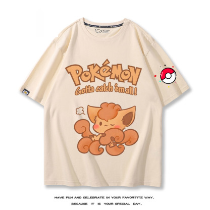 Q版精靈寶可夢 2024親子情侶男女同款 T恤
